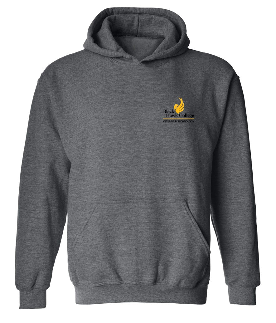 Black Hawk Veterinary Technology - Pocket Logo on Deep Heather - Several Styles to Choose From!