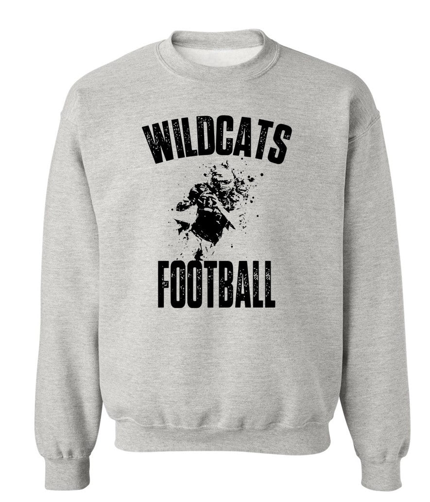 Galva Wildcats Football on Grey - Several Styles to Choose From!