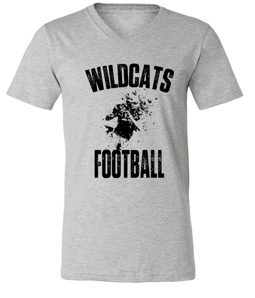 Galva Wildcats Football on Grey - Several Styles to Choose From!