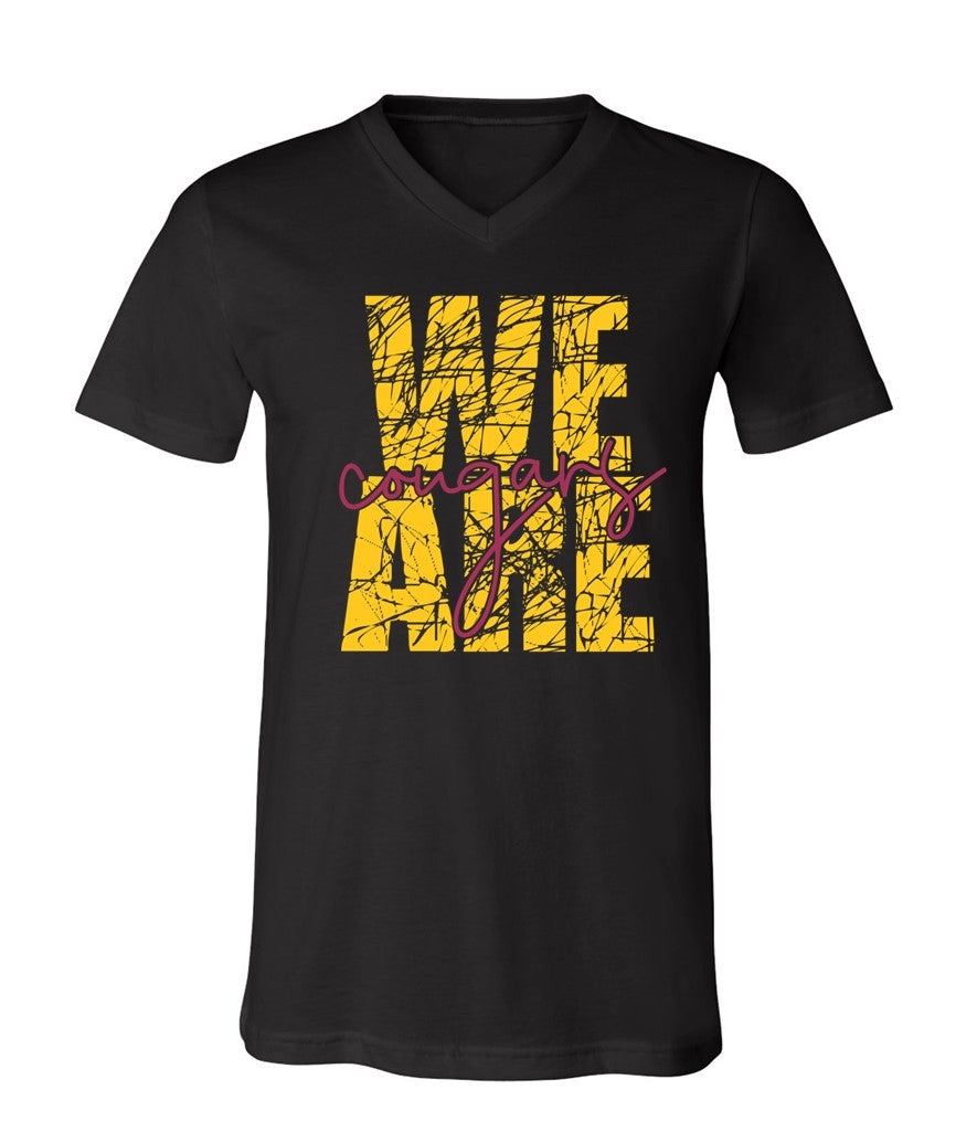 We are Cougars on Black - Several Styles to Choose From!