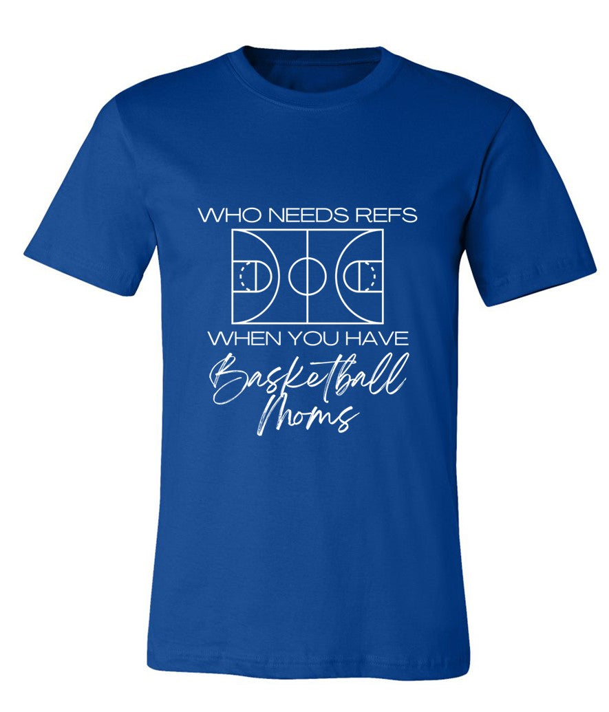 Mom Ref in white on Royal Blue - Several Styles to Choose From!