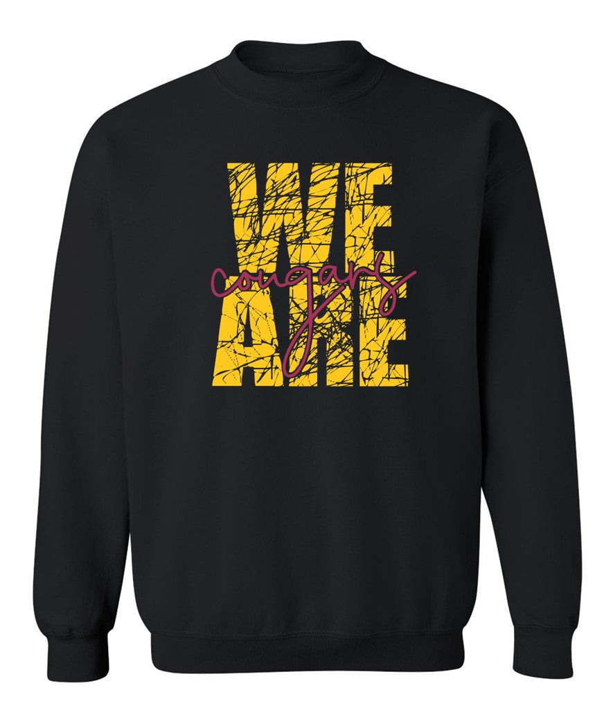 We are Cougars on Black - Several Styles to Choose From!