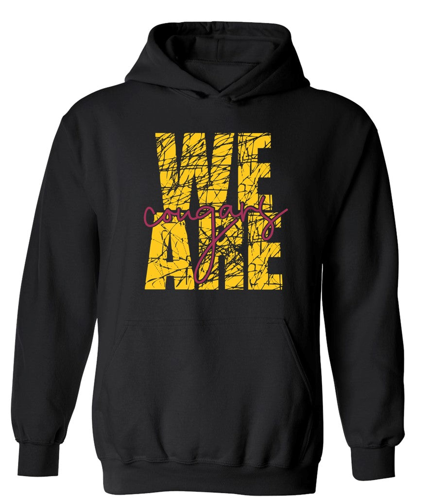 We are Cougars on Black - Several Styles to Choose From!