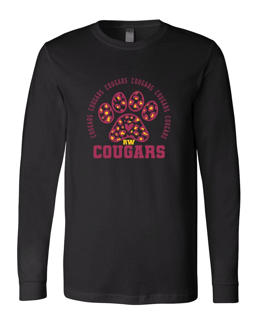 Paw Print on Black - Several Styles to Choose From!
