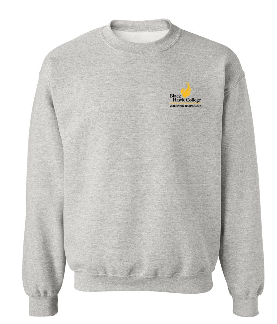 Black Hawk Veterinary Technolgy - Pocket Logo on Grey - Several Styles to Choose From!