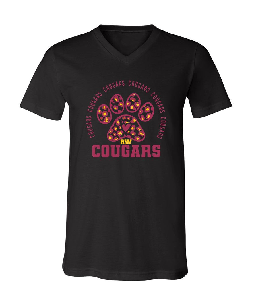 Paw Print on Black - Several Styles to Choose From!