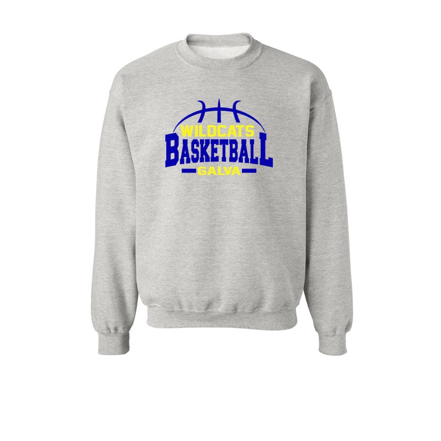 Wildcats Basketball - Crew Sweatshirts