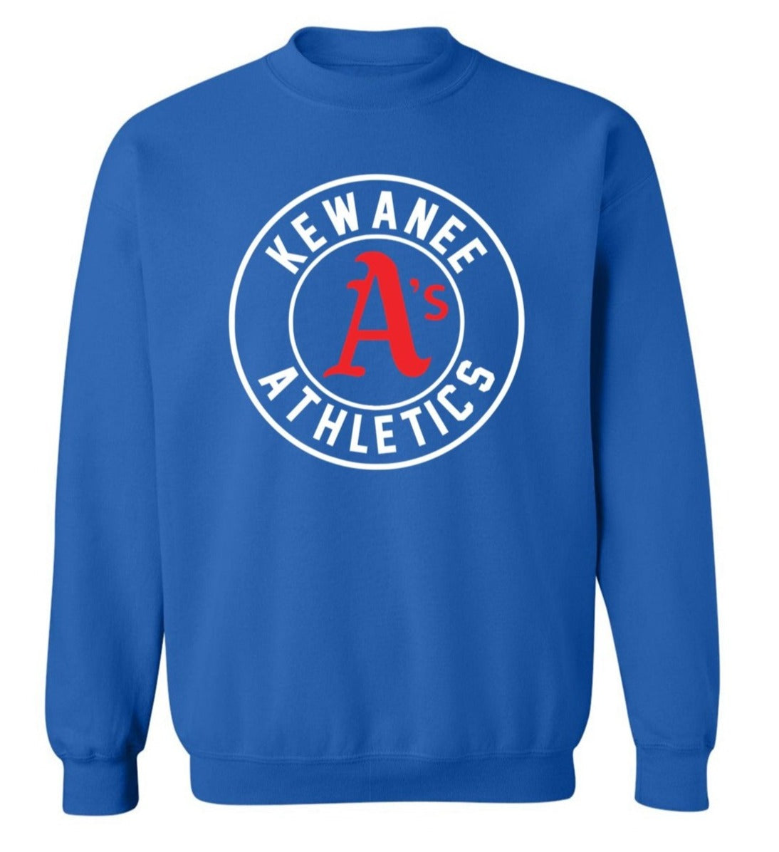 Kewanee A's - Crew Sweatshirt