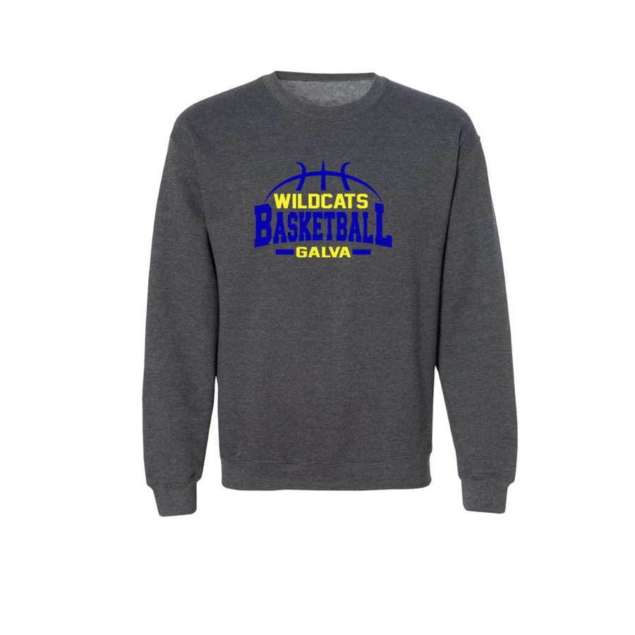 Wildcats Basketball - Crew Sweatshirts