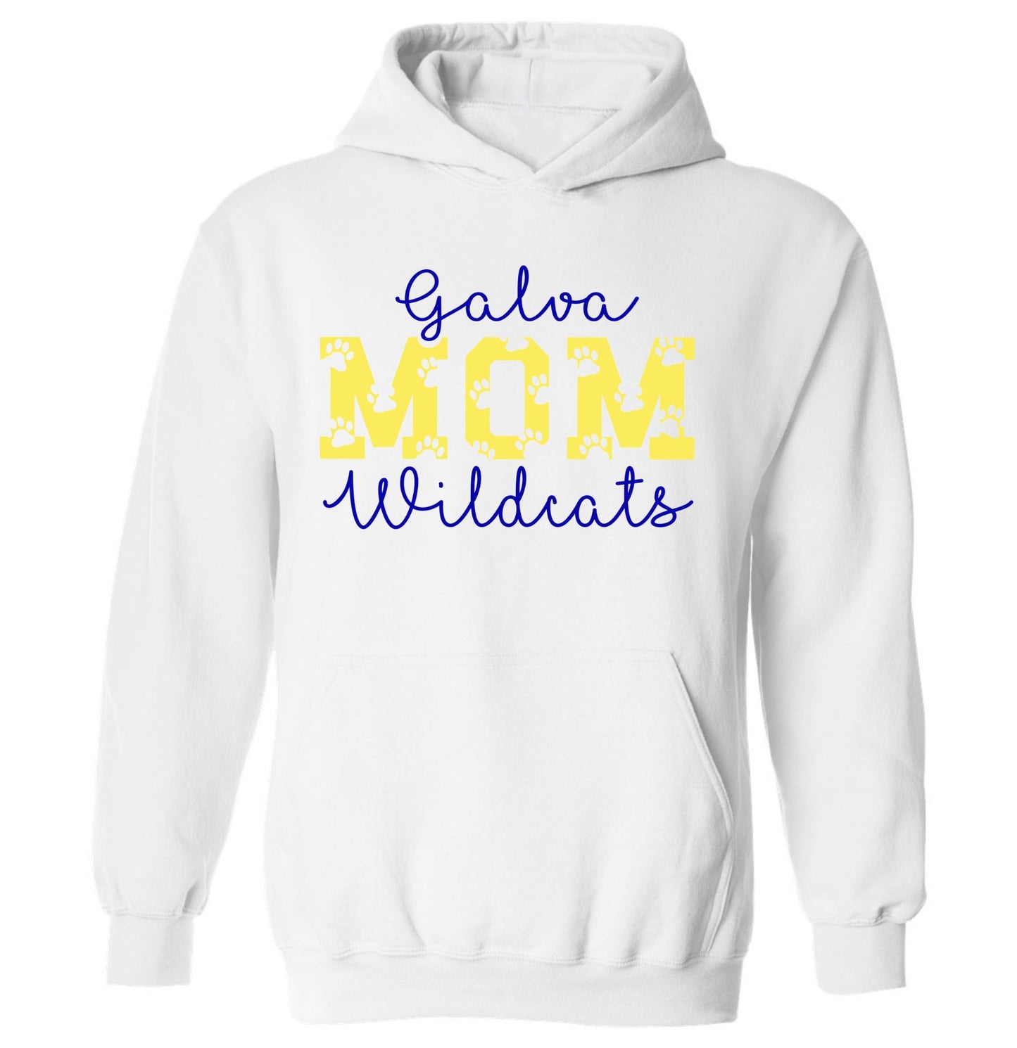 Galva Wildcats Mom - Gildan Brand Hoodie Sweatshirts