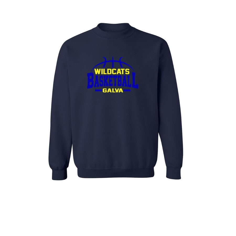 Wildcats Basketball - Crew Sweatshirts