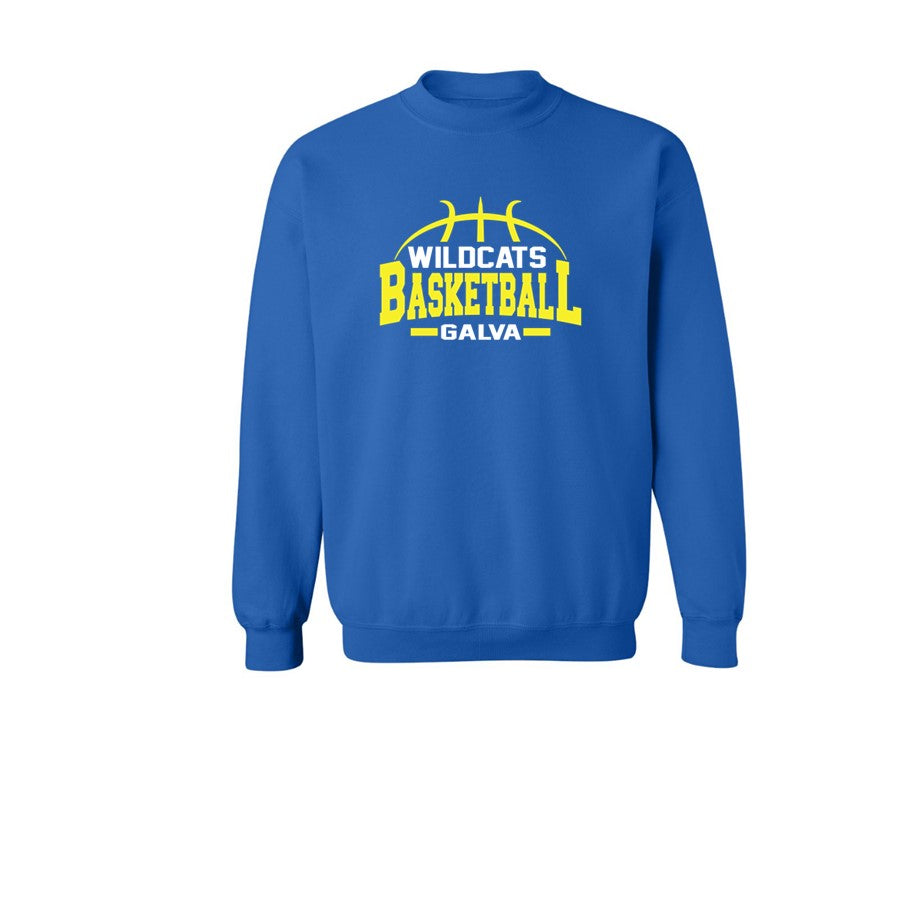Wildcats Basketball - Crew Sweatshirts