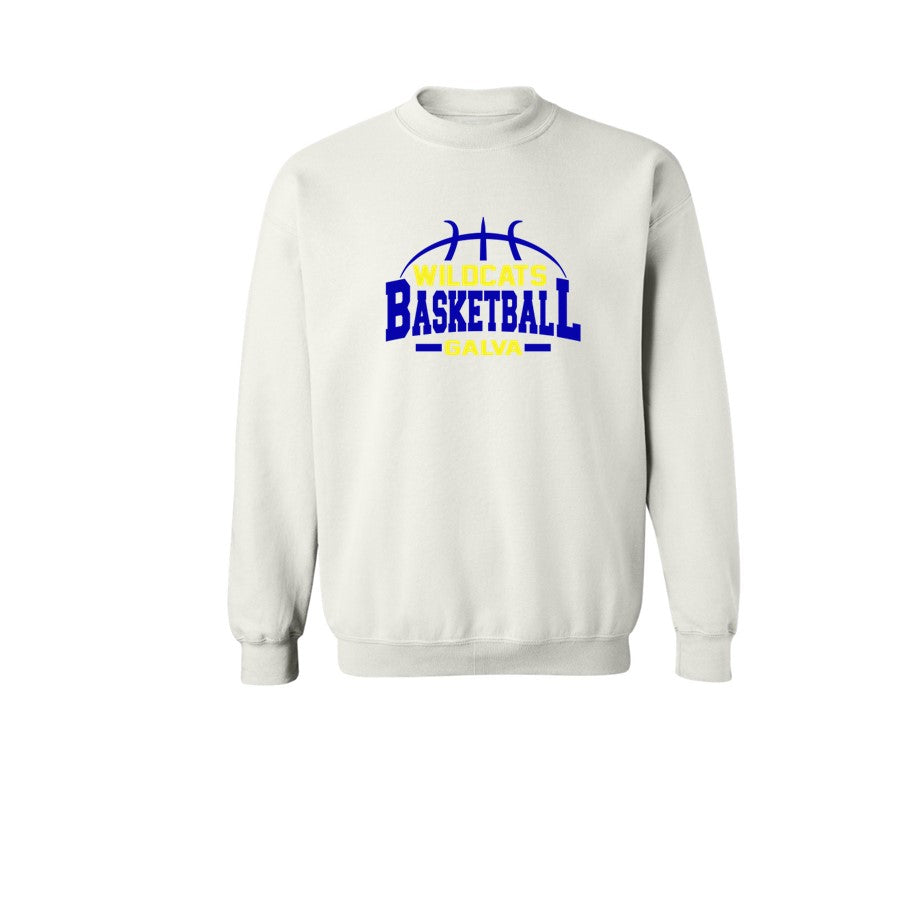 Wildcats Basketball - Crew Sweatshirts