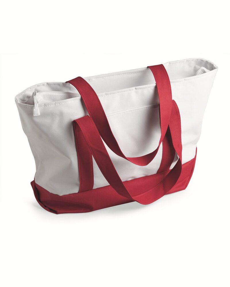 Zipper Boat Canvas Tote