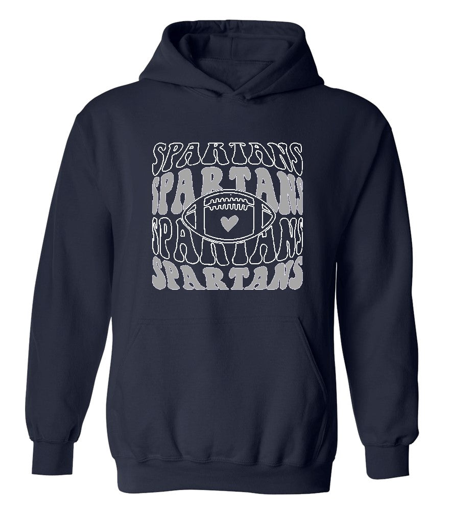 Spartans Football on Navy - Several Styles to Choose From!