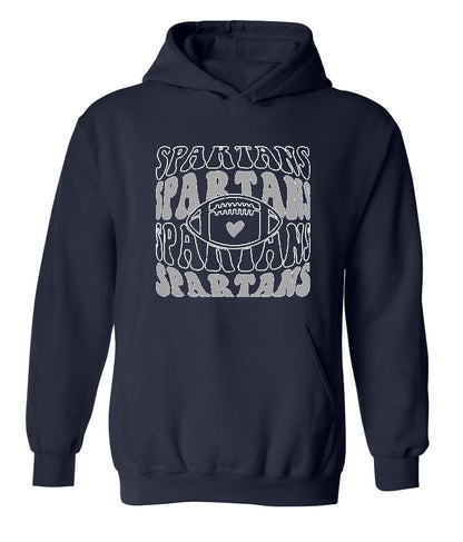 Spartans Football on Navy - Several Styles to Choose From!