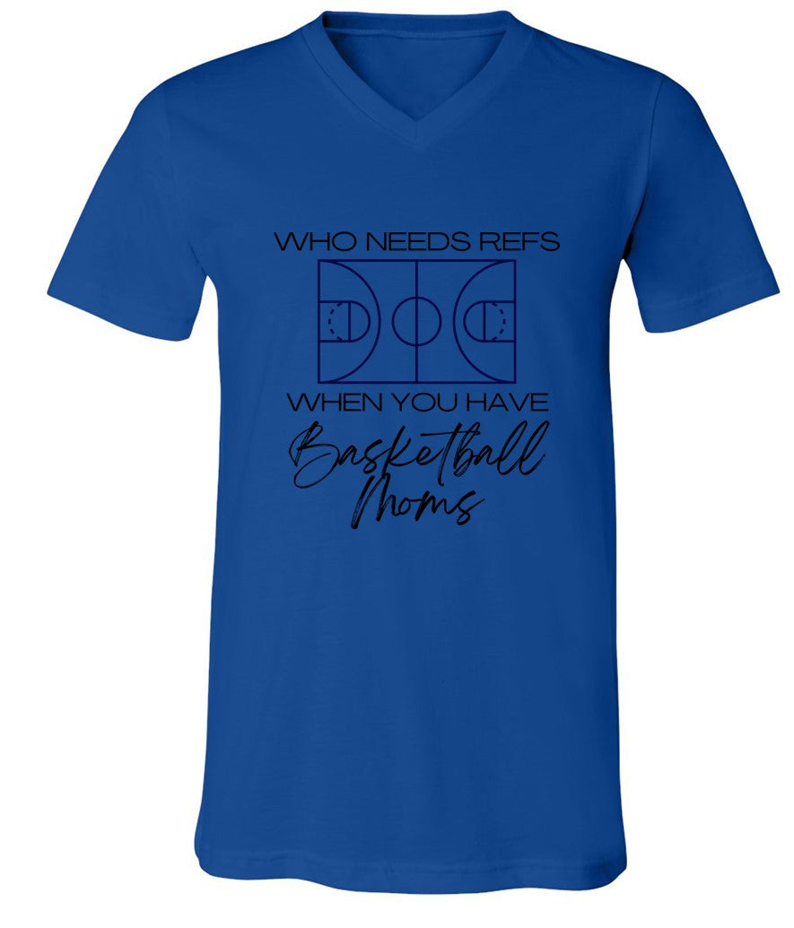 Mom Ref in black on Royal Blue - Several Styles to Choose From!