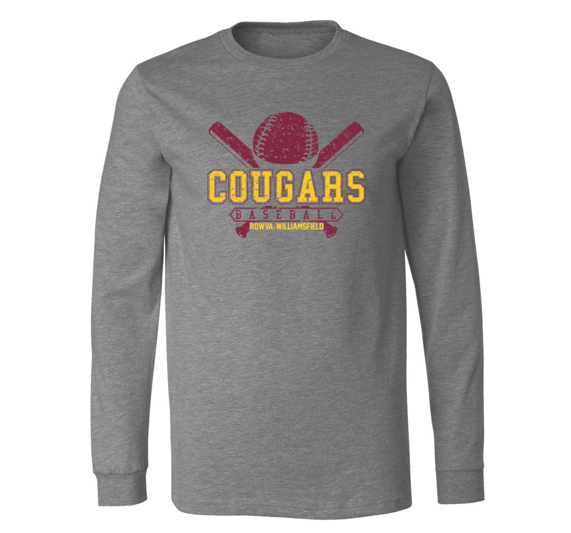 RW Baseball on Deep Heather - Several Styles to Choose From!