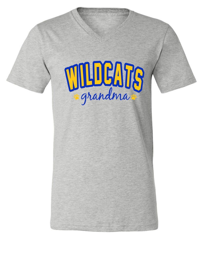 Galva Wildcats Grandma on Grey - Several Styles to Choose From!