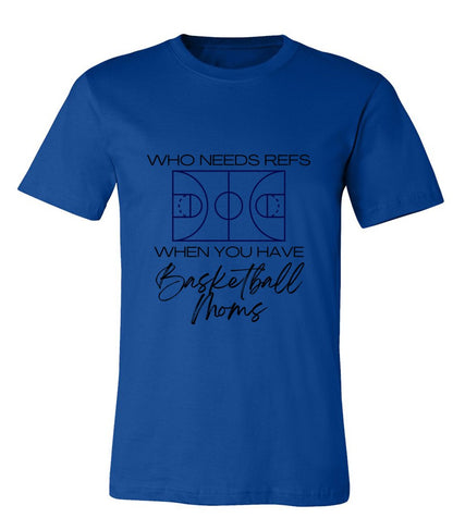 Mom Ref in black on Royal Blue - Several Styles to Choose From!