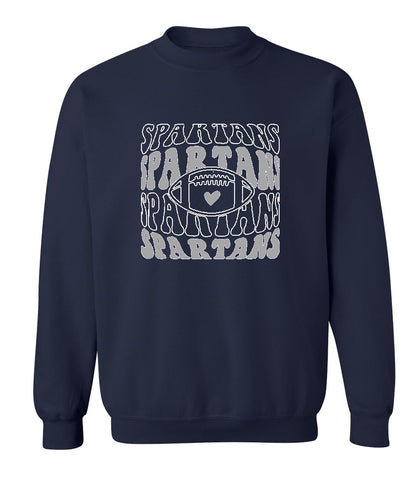 Spartans Football on Navy - Several Styles to Choose From!