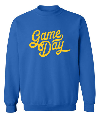 Game Day in Yellow on Royal Blue - Several Styles to Choose From!