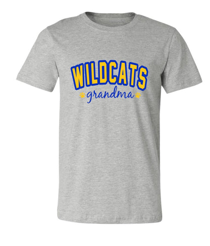 Galva Wildcats Grandma on Grey - Several Styles to Choose From!