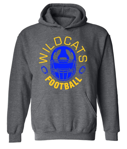 Wildcats Football on Deep Heather - Several Styles to Choose From!