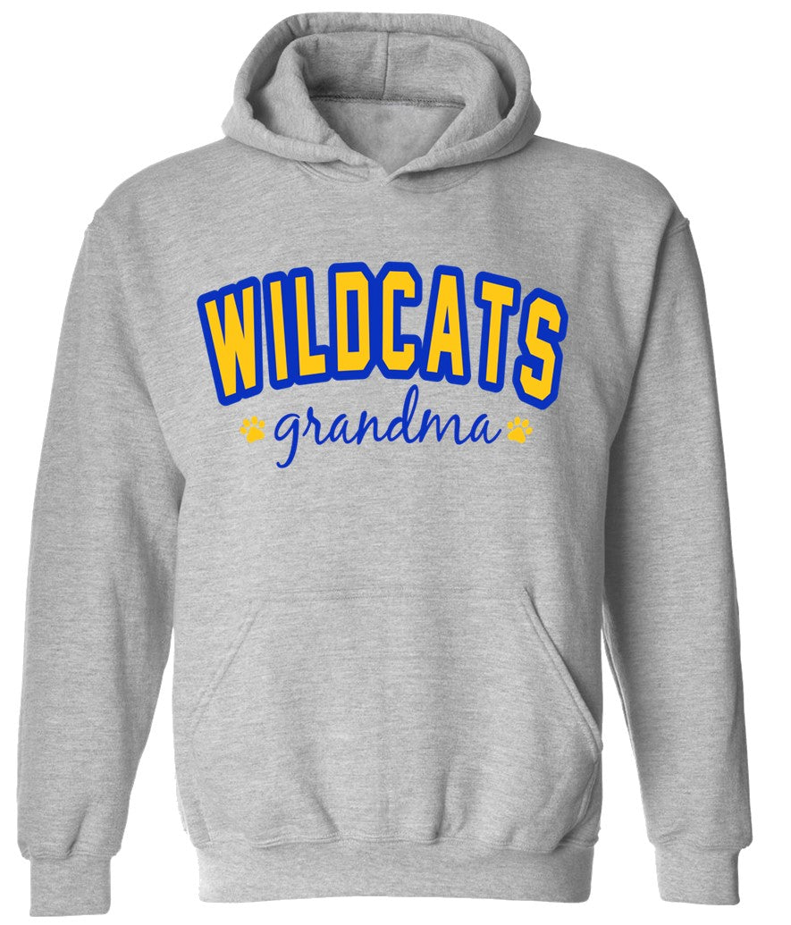 Galva Wildcats Grandma on Grey - Several Styles to Choose From!