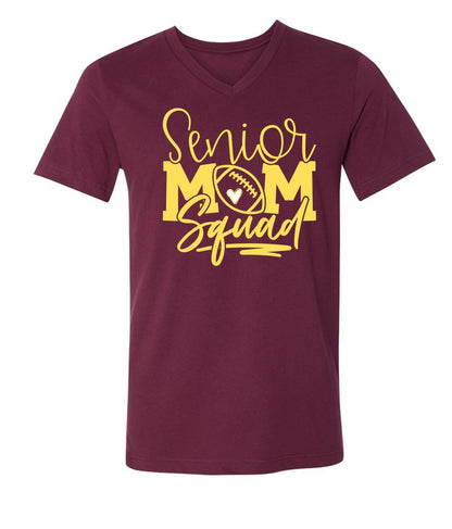 R/W - Senior Mom Squad on Maroon- Several Styles to Choose From!