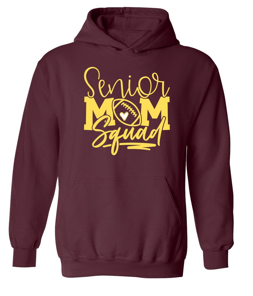 R/W - Senior Mom Squad on Maroon- Several Styles to Choose From!