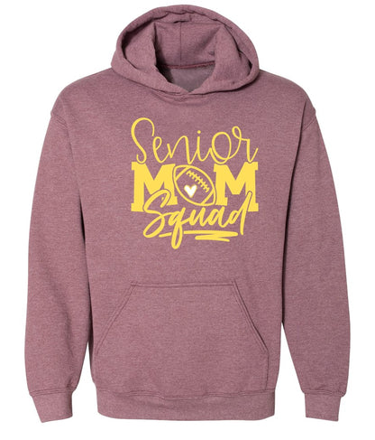 R/W - Senior Squad Mom on Heather Maroon - Several Styles to Choose From!