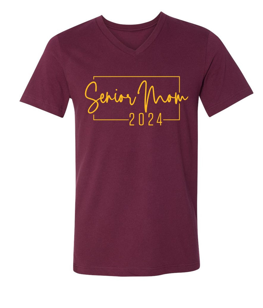 R/W - Senior Mom on Maroon- Several Styles to Choose From!