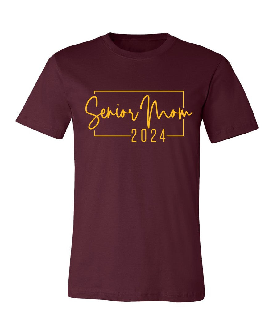 R/W - Senior Mom on Maroon- Several Styles to Choose From!