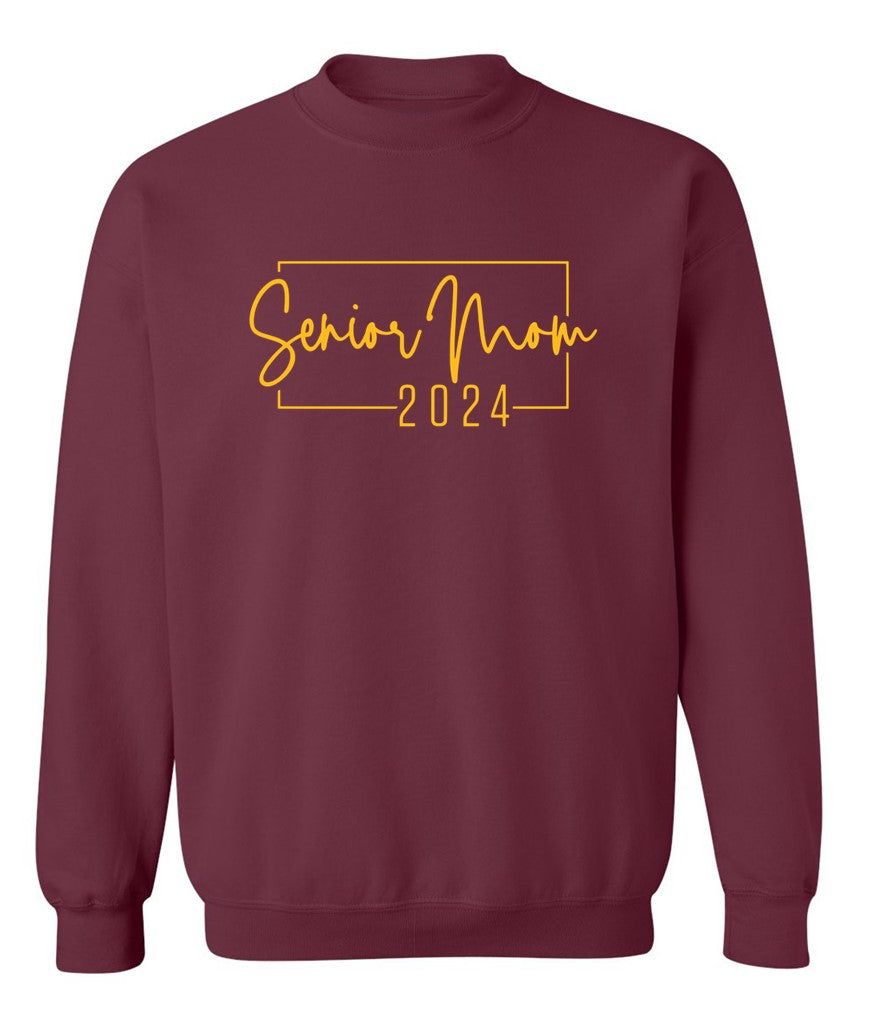 R/W - Senior Mom on Maroon- Several Styles to Choose From!