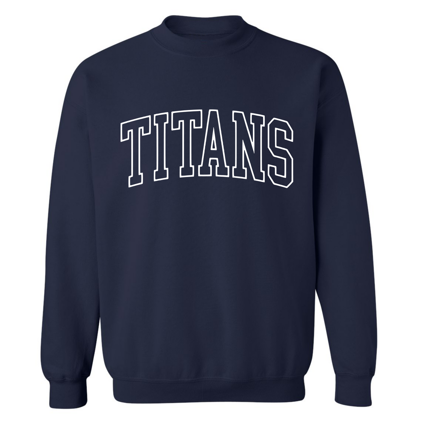 AW Titans Varsity on Navy- Several Styles to Choose From!