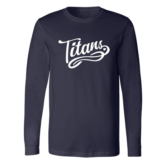 AW Titans Heart on Navy- Several Styles to Choose From!