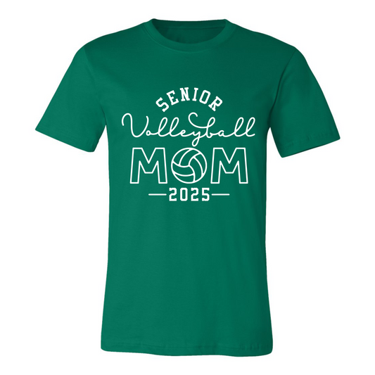 Geese Senior Volleyball Mom on Green- Several Styles to Choose From!