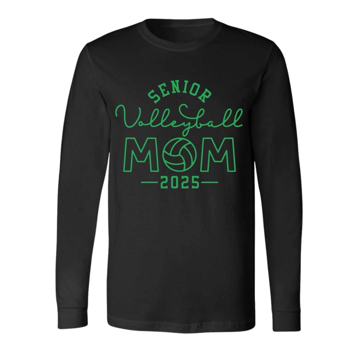 Geese Senior Volleyball Mom on Black- Several Styles to Choose From!