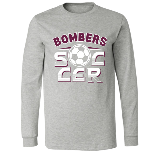 Bombers Soccer on Sport Gray- Several Styles to Choose From!