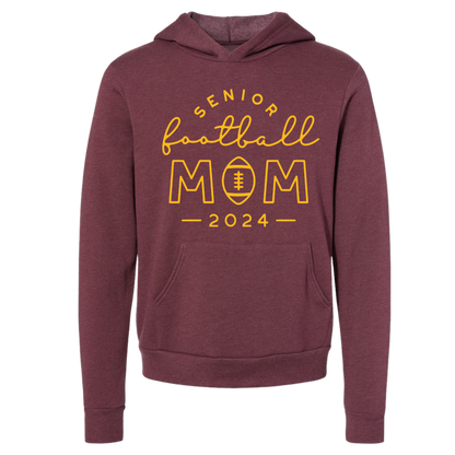 R/W - Senior Football Mom on Maroon- Several Styles to Choose From!