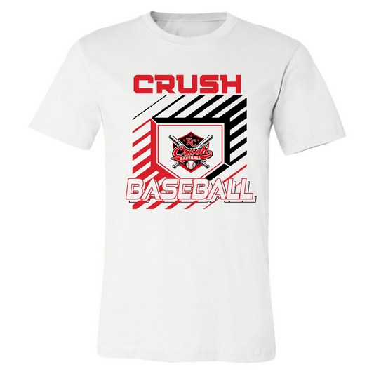 Crush Baseball Graphic on Ash Gray- Several Styles to Choose From!