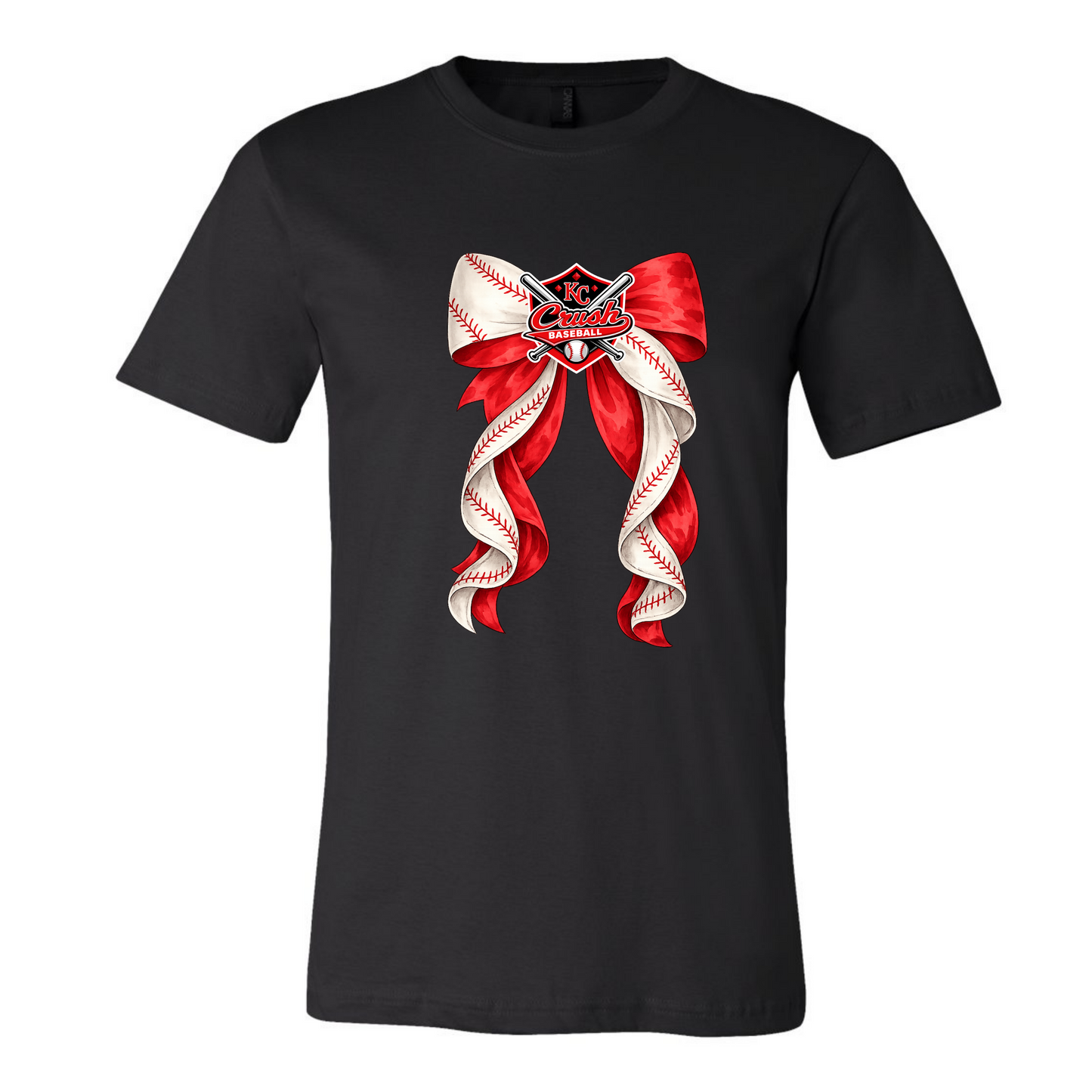 KC Crush Logo Bow on Black- Several Styles to Choose From!