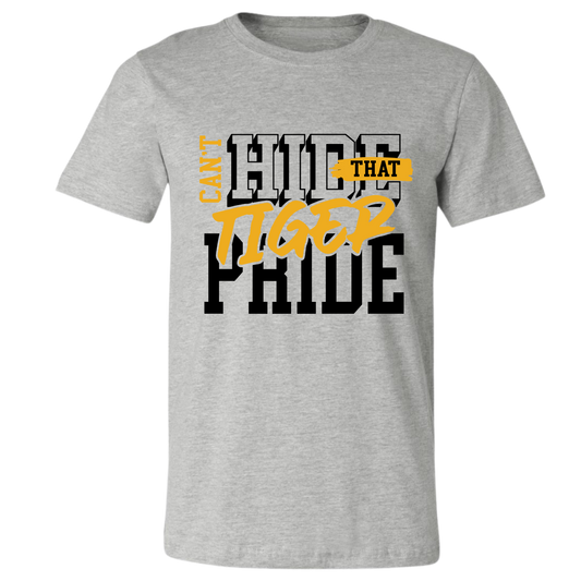 Tiger Pride on Light Gray- Several Styles to Choose From!
