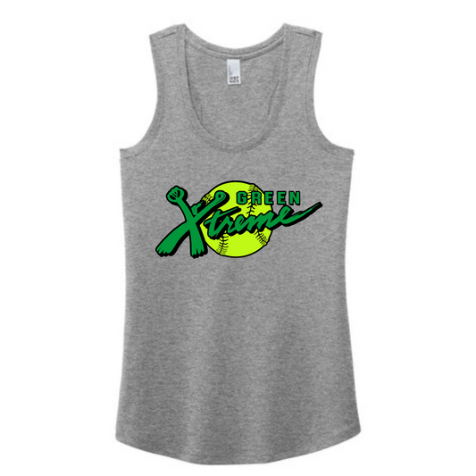 Green Xtreme Logo on Gray- Women’s Perfect Tri Racerback Tank- Recommend Size UP one for relaxed fit (Copy)