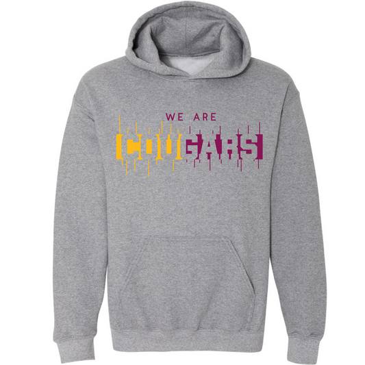 We Are Cougars on Dark Gray- Several Styles to Choose From!