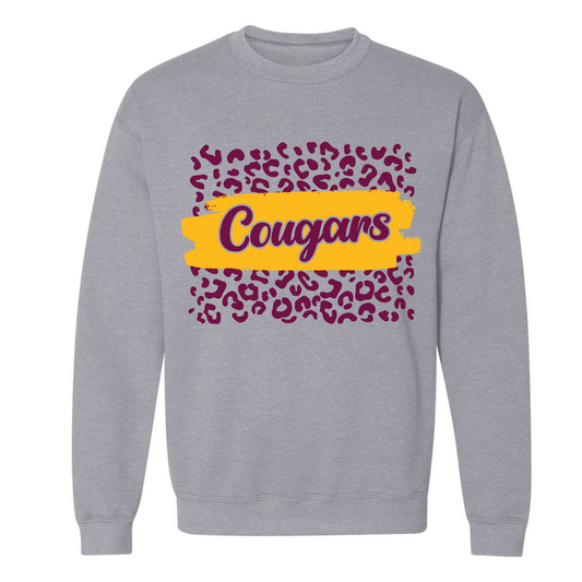 Cougars Paint on Dark Gray- Several Styles to Choose From!