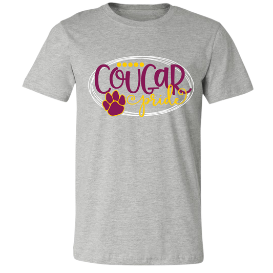 Cougars Pride on Light Gray- Several Styles to Choose From!