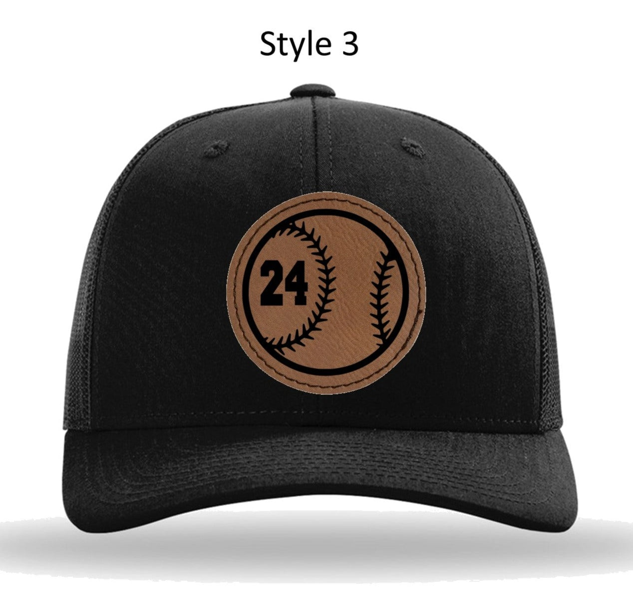 Kewanee A's - Richardson 112 Hats with Circle Patch on Front
