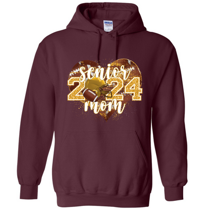 R/W - Football Mom 2024 on Maroon- Several Styles to Choose From!